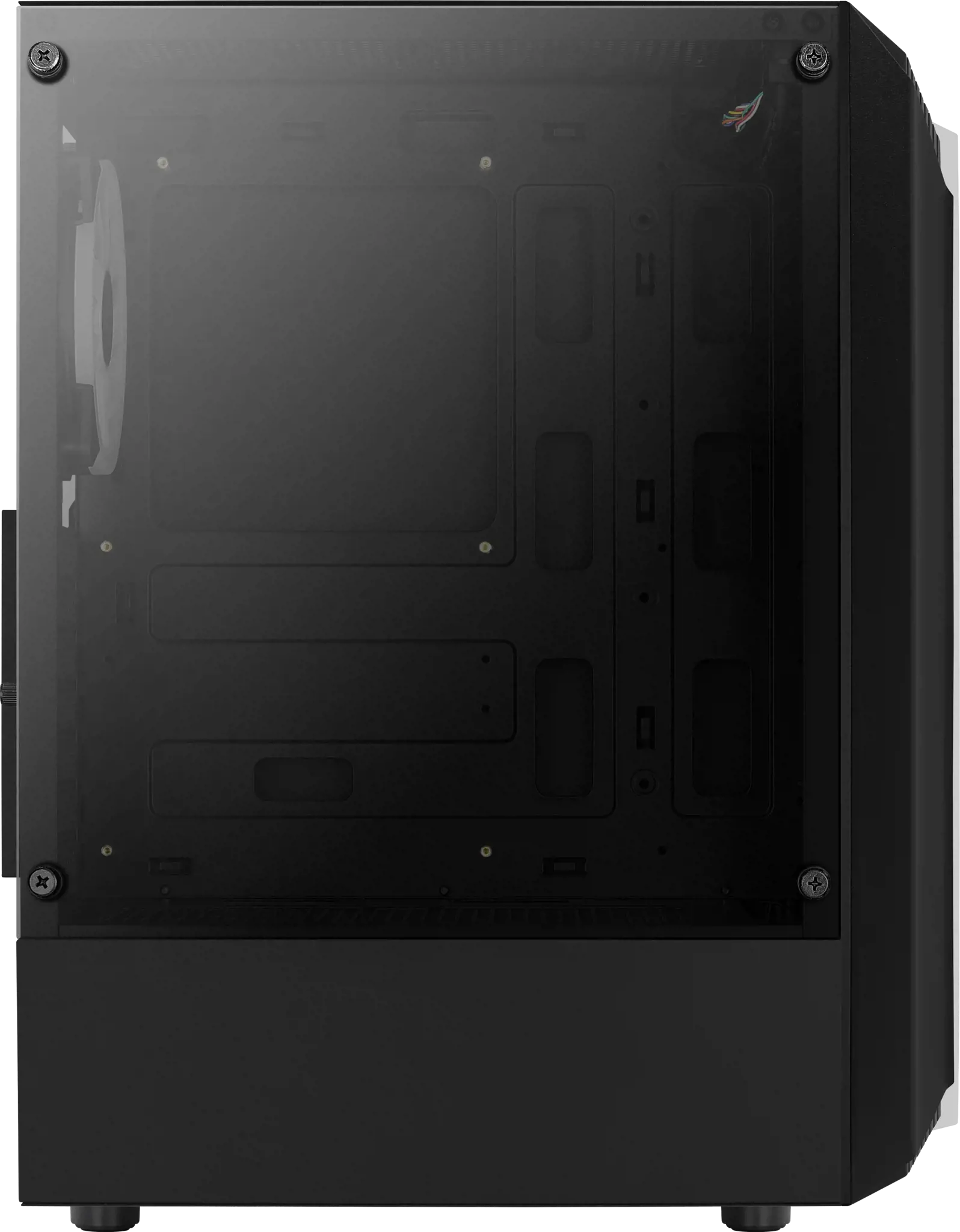 AEROCOOL PGS BIONIC-G-BK-v2 RGB - Kompiuterio korpusas