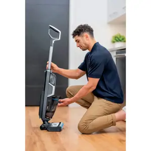 "Bissell" dulkių siurblys "CrossWave HF3 Cordless Select Handstick", plovimo funkcija, 22,2 V, veikimo laikas (maks.) 25 min, juodas/titaninis/Bossanovos mėlynas, garantija 24 mėn.