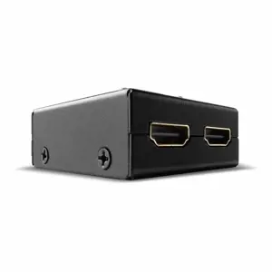 "Lindy" 2 prievadų HDMI 18G dvikryptis jungiklis, HDMI, metalinis, juodas, 60 Hz, 18 Gbit/s, 3840 x…