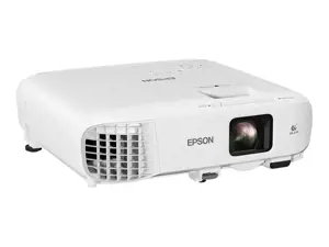 "Epson EB-E20", 3400 ANSI liumenų, 3LCD, XGA (1024x768), 15000:1, 4:3, 762-8890 mm (30-350")