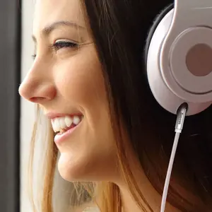 Baseus Yiven Garso kabelis USB-C - mini jack 3,5 mm, 1,2 m (juodas) (juodas)