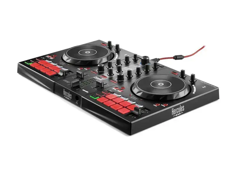 Hercules | DJ controller | DJ Essentials Kit | Speakers | USB connectivity