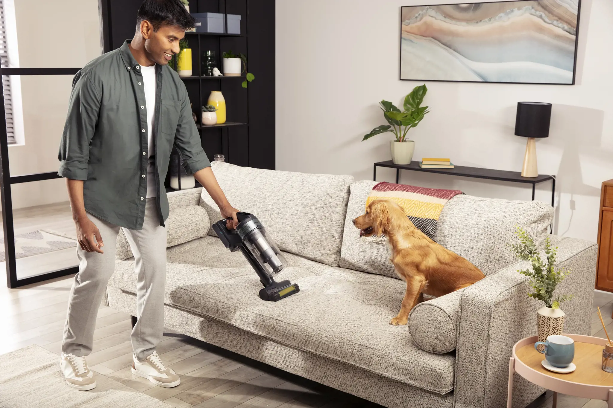 Samsung VS15A60AGR5, 150 W, Dry, Bagless, HEPA, Cyclonic/filtering, Silver