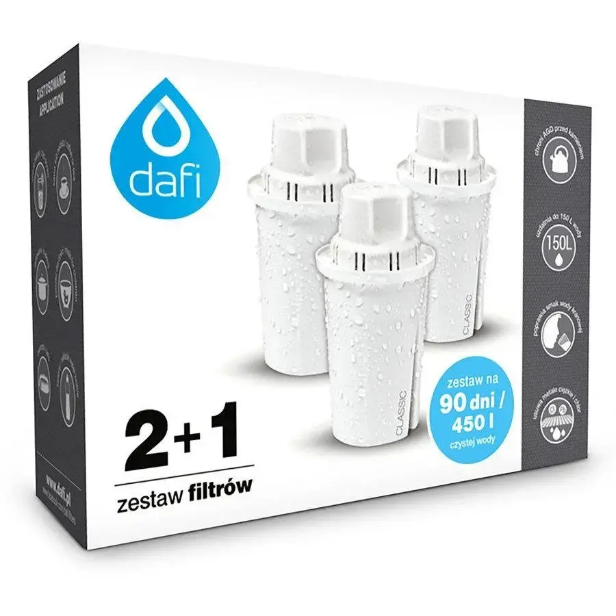 "Dafi Classic" 2+1 filtro kasetės (dėžutė)