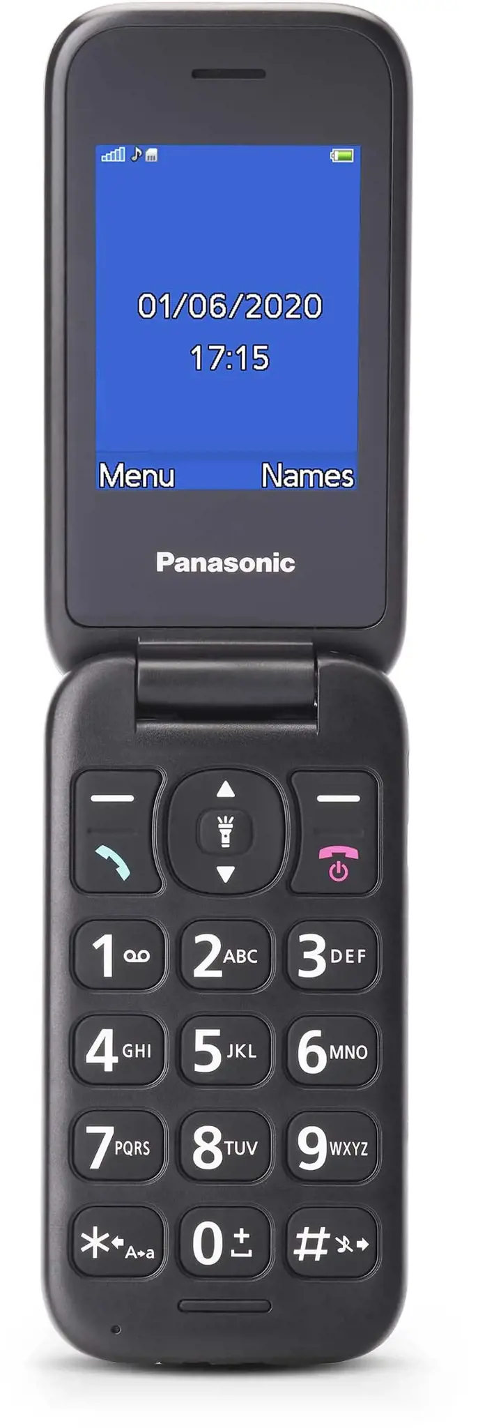 Mobilusis telefonas Panasonic KX-TU400EXR (Nėra LT kalbos), Raudona