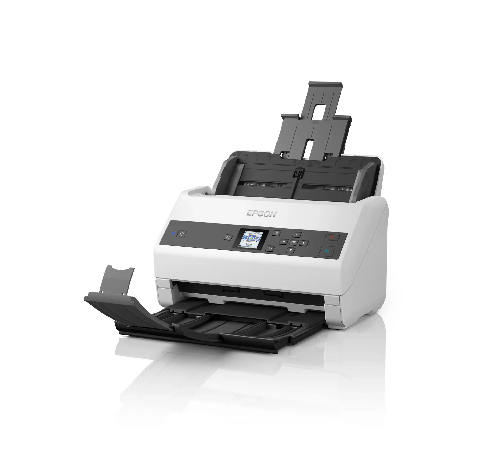 "Epson WorkForce DS-970", 600 x 600 DPI, 30 bitų, 24 bitų, 10 bitų, 8 bitų, 85 ppm