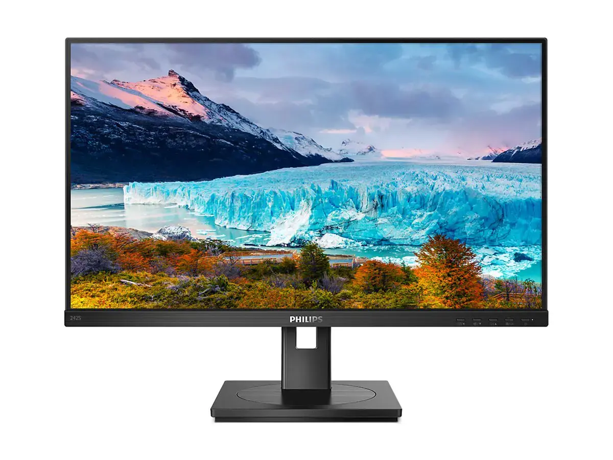 Monitorius Philips S Line 242S1AE/00, 60.5 cm (23.8"), 1920 x 1080 pixels, Full HD, LED, 4 ms, Black