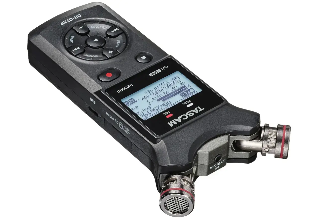 Tascam DR-07XP - portable digital recorder with USB interface