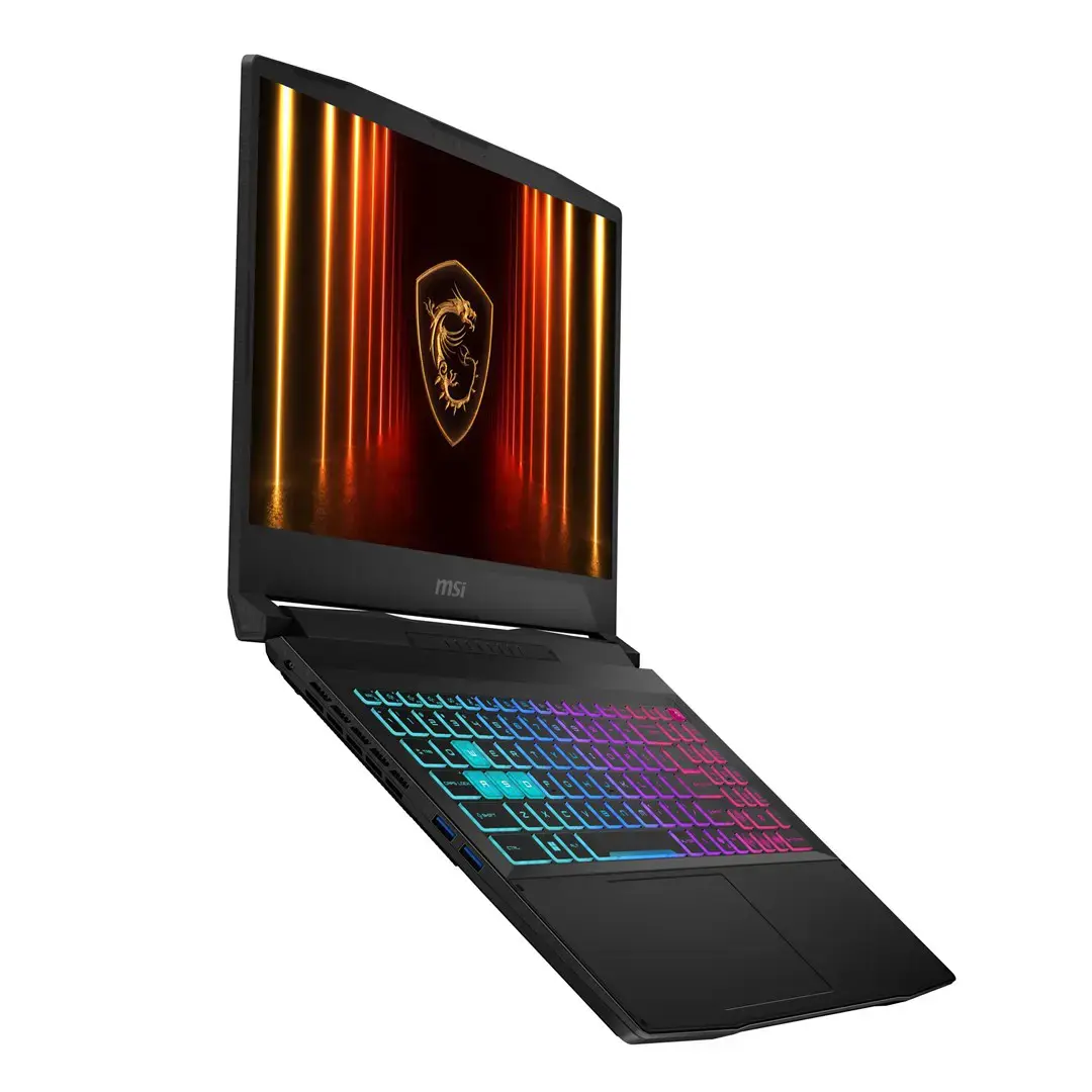 MSI Katana 15 HX B14WFK-605XPL Intel® Core™ i7 i7-14650HX Laptop 39.6 cm (15.6") Full HD 16 GB DDR5-SDRAM 512 GB SSD NVIDIA GeForce RTX 5060 Wi-Fi 6E (802.11ax) NoOS Black
