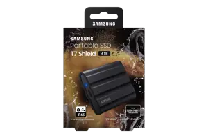 "Samsung" MU-PE4T0S, 4000 GB, C tipo USB, 3.2 Gen 2 (3.1 Gen 2), 1050 MB/s, apsauga nuo slaptažodžio, juoda