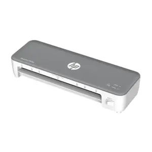 HP OneLam 270 laminator, A4, Hot, 5 pouches: A4/80 mic, grey