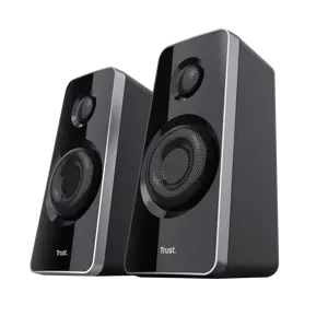 "Trust Tytan", 2.1 kanalo, 60 W, universalus, juodas, infraraudonųjų spindulių, rotacinis