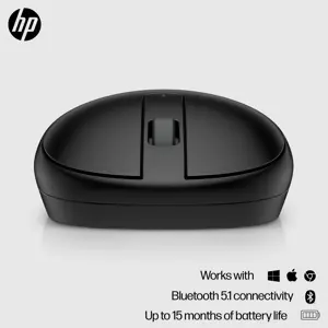 HP 245 Bluetooth Mouse, 107 mm, 60.5 mm, 29.3 mm, 54.2 g, 129 mm, 78 mm