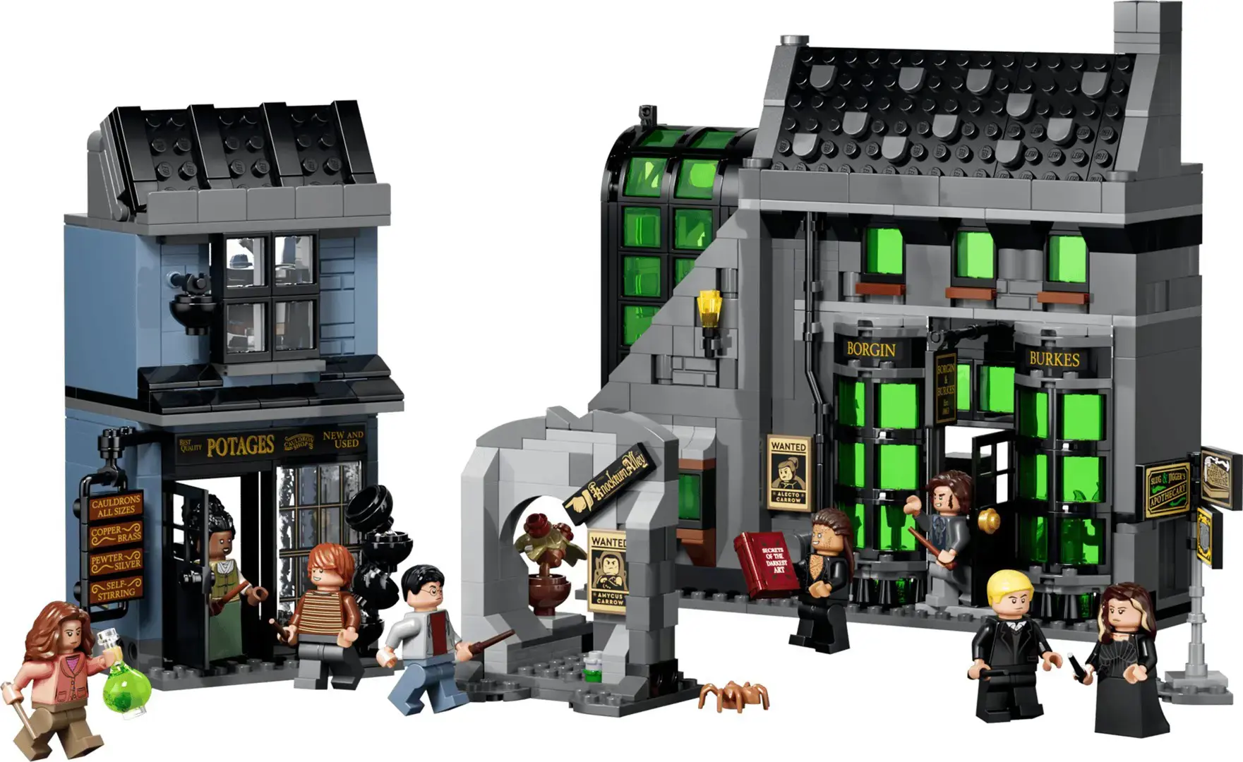 LEGO HARRY POTTER 76471 Knockturn Alley Wizarding Shops