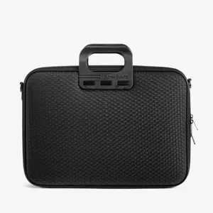 Kompiuterio krepšys Bombata Business Trama All Black 15,6” - 16”, juoda sp.