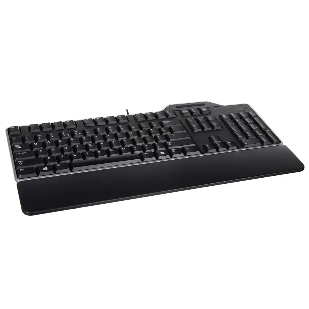 "Dell" klaviatūra JAV/Europos (QWERTY) "Dell KB-813 Smartcard Reader" USB klaviatūros juodas rinkinys | Dell | Smartcard klaviatūra | Laidinė | LT/LT
