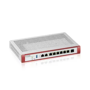 Zyxel USG FLEX 200H, 5000 Mbit/s, 1200 Mbit/s, 2000 Mbit/s, 58,75 BTU/h, IKEv2, IPSec, SSL, laidinis