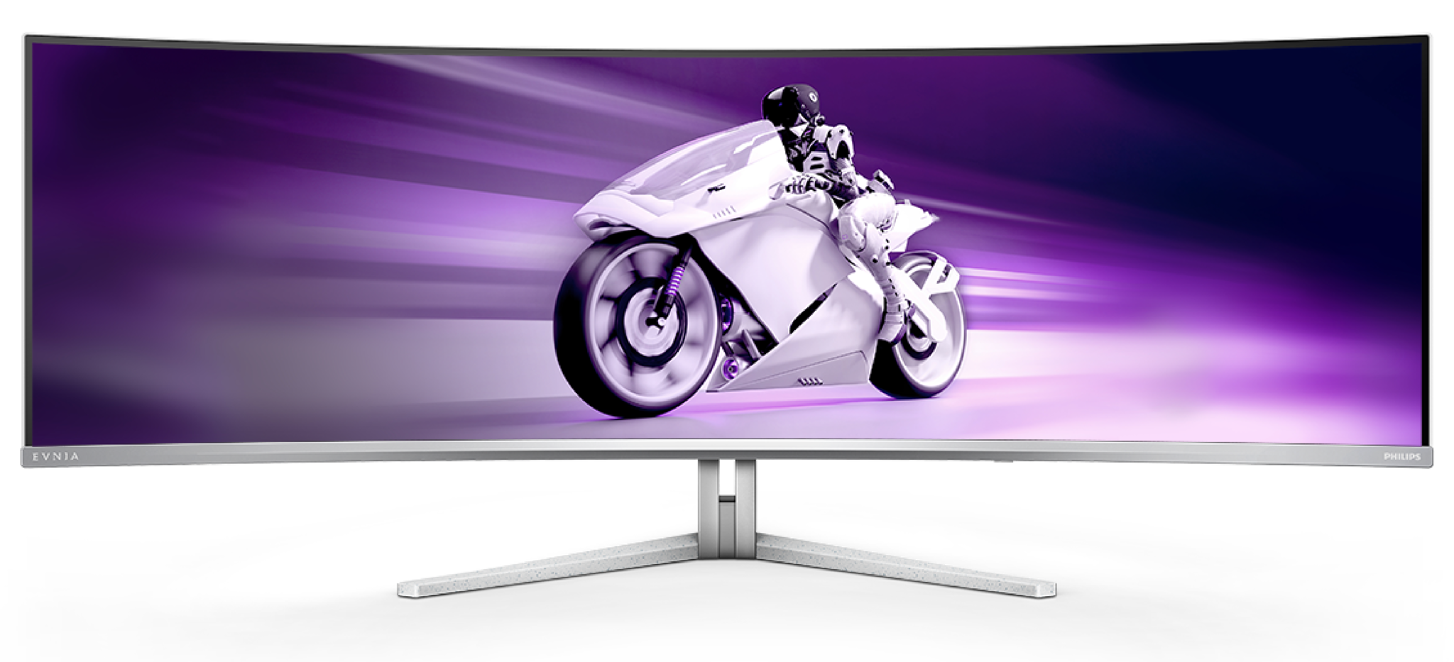 Philips Evnia 8000 49M2C8900/00, 124.2 cm (48.9"), 5120 x 1440 pixels, Dual QHD, QDOLED, 0.03 ms, White