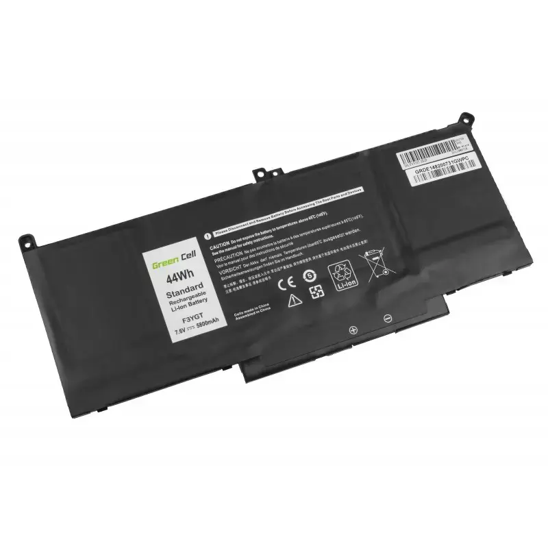 GREENCELL akumuliatorius F3YGT, skirtas "Dell Latitude 7280 7290 7380 7390 7480 7490