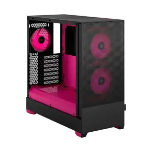 FRACTAL DESIGN "Pop Air RGB Magenta Core TG Clear Tint