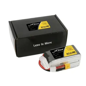 Akumuliatorius Tattu 850mAh 14.8V 75C 4S1P