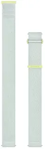 Garmin watch strap Quick Release ComfortFit Fabric 20mm, citron/cloud blue