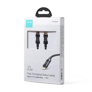 Joyroom S-CL020A12 Type-C to Lightning 20W Data Cable 1.2m-Black