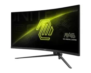 LCD Monitor MSI MAG 345CQR 34" Gaming/Curved/4K/21 : 9 Panel VA 3440x1440 21:9 180Hz 1 ms Colour Bl…