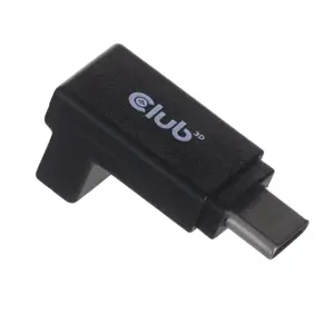 CLUB3D USB Type-C Gen2 Angled Adapter set of 2 up to 4K120Hz M/F, USB C, USB C, USB 3.2 Gen 2 (3.1 Gen 2)