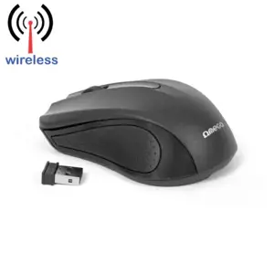 Omega OM-419 bevielė 2,4 GHz pelė su 1200 DPI USB juoda