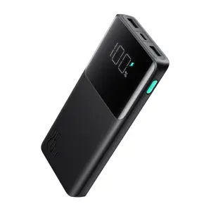 Powerbank 10000mAh Joyroom JR-PBF20 25W + cable 0.25m (black)