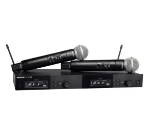 Shure SLXD24DE/SM58-G59 - dual digital wireless system with two transmitters/handheld microphones (…