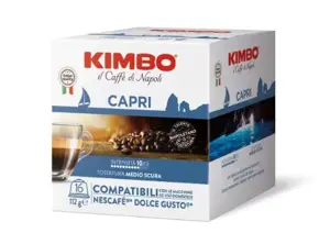 Kavos kapsulės KIMBO Dolce Gusto Capri,16 x 7g