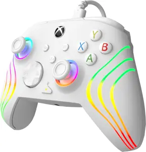 PDP controller Afterglow Wave Xbox, valge