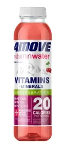 Vitamininis vanduo 4MOVE VITAMIN WATER VITAMINS & MINERALS, 0,556 l PET