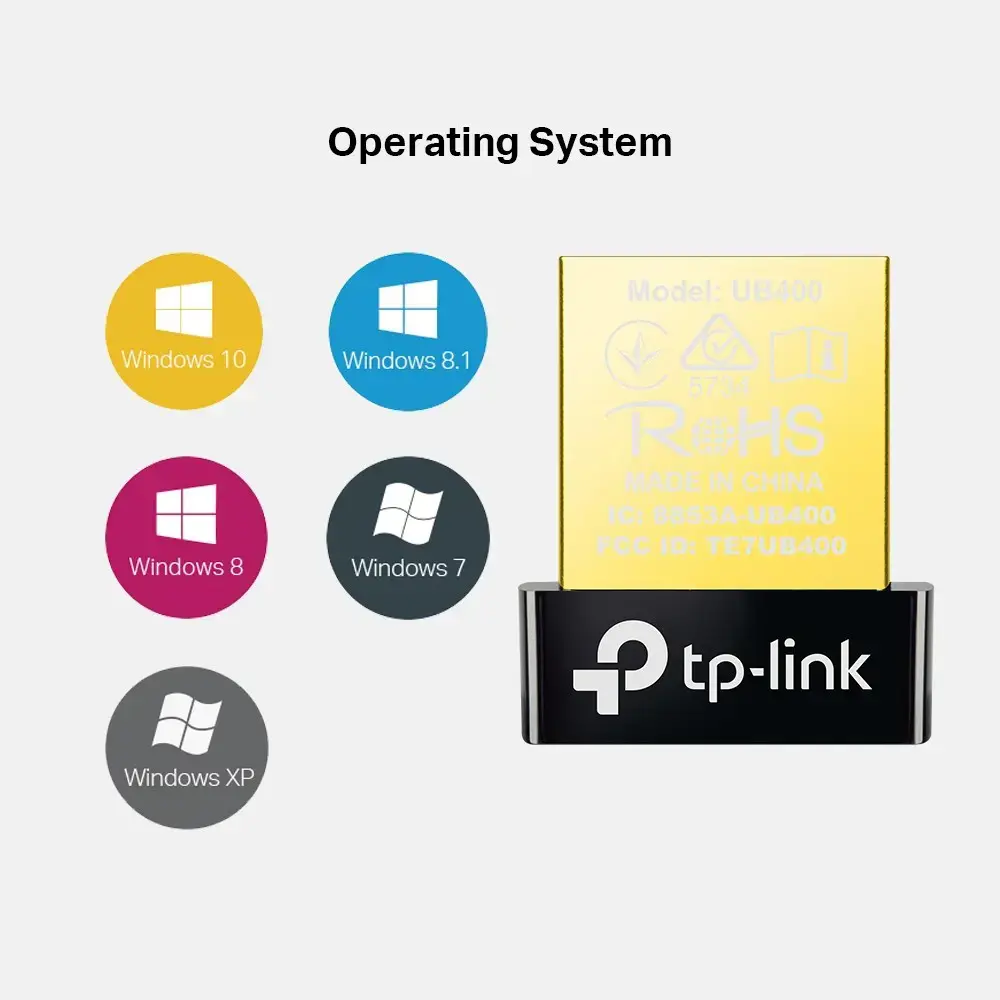 Adapteris TP-Link UB400 Nano USB Bluetooth 4.0