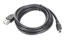 GEMBIRD CCP-USB2-AM5P-6 Gembird USB 2.0 A-plug MINI 5PM 6 pėdų ilgio kabelis, biri pakuotė