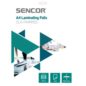 SENCOR A4 formato laminavimo maišeliai