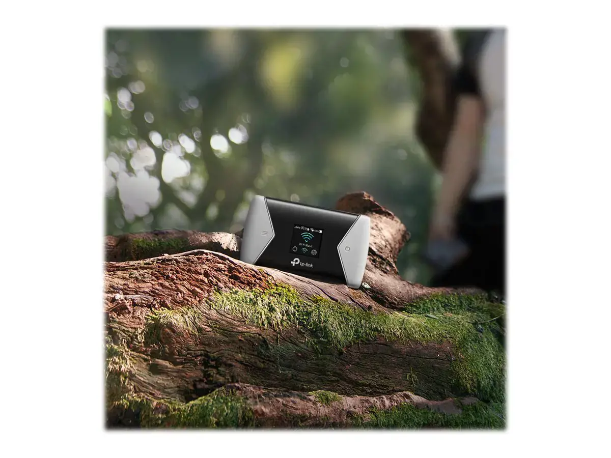 TP-Link 300Mbps LTE-Advanced Mobile Wi-Fi M7450, Mobiliojo belaidžio tinklo įranga, Juoda, pilka, nešiojamasis, TFT, 3,66 cm (1,44"), 802.11a, 802.11b, 802.11g, Wi-Fi 4 (802.11n)