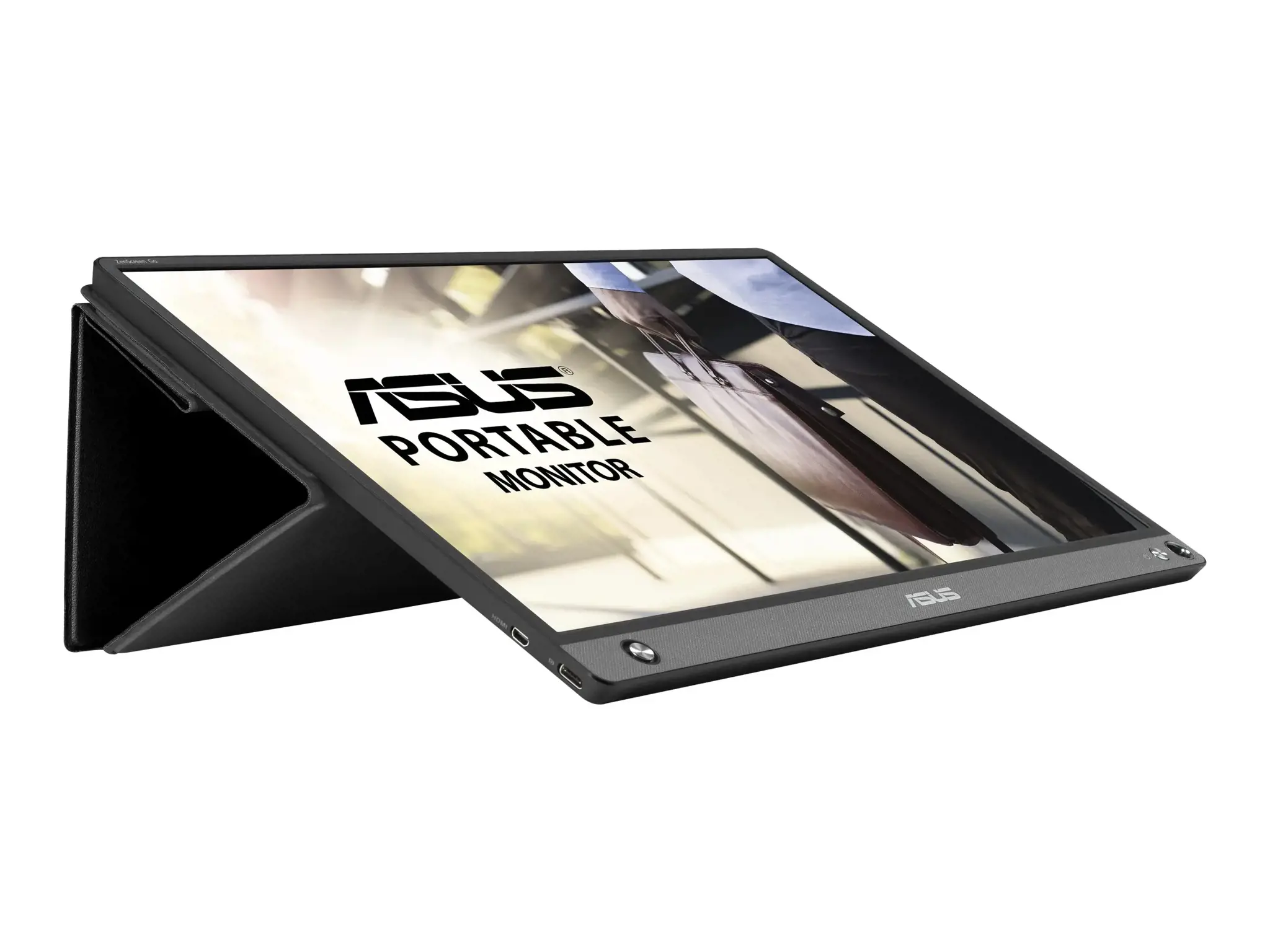 Monitorius ASUS ZenScreen MB16AHP, 39.6 cm (15.6"), 1920 x 1080 pixels, Full HD, LED, Black