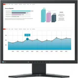 EIZO S1934H 19" IPS 5:4 1280X1024 DP/DVI-D/VGA SPEAKERS (BLACK)