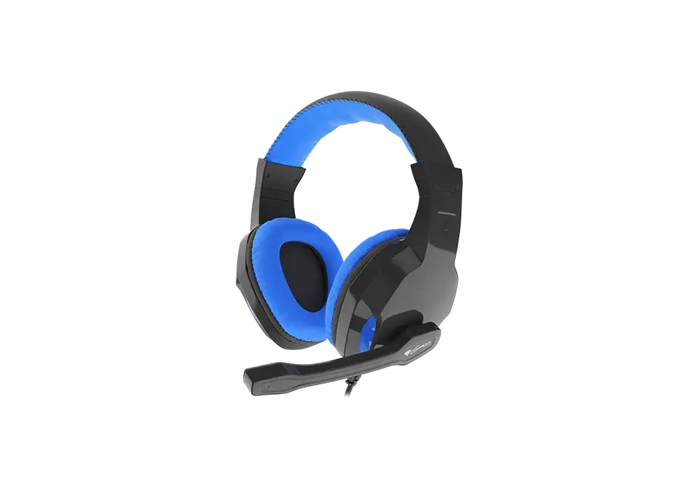 NATEC NSG-1436 GENESIS GENESIS Žaidimų ausinės ARGON 100 Stereo Black-Blue
