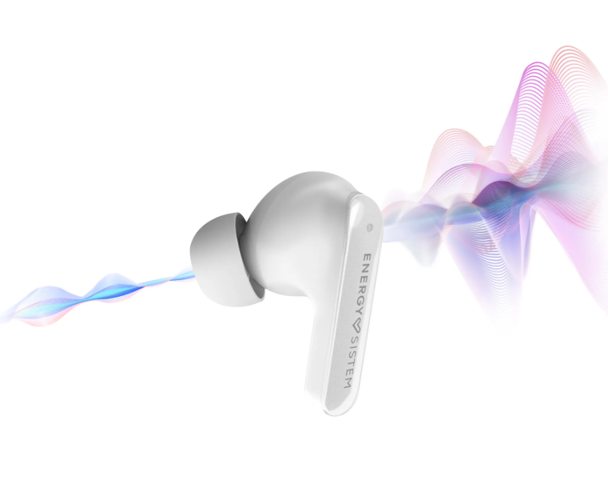 Energy Sistem True Wireless Earphones | Serenity ANC | Built-in microphone | Bluetooth | ANC | White