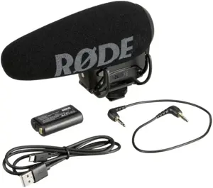 RØDE Videomic PRO + Black Skaitmeninis vaizdo kameros mikrofonas