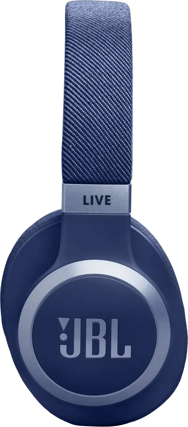 JBL belaidės ausinės "Live 770NC", mėlynos spalvos