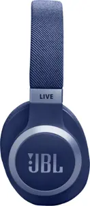 JBL belaidės ausinės "Live 770NC", mėlynos spalvos