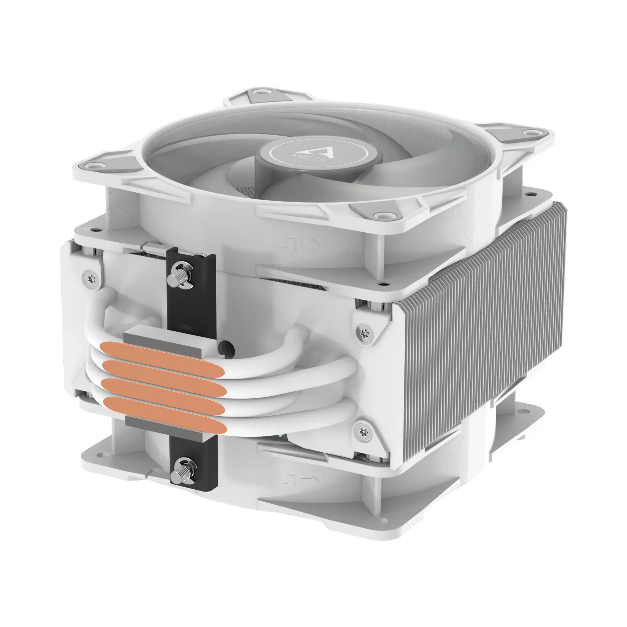 ARCTIC Freezer 36 A-RGB (White) Multi Compatible Tower CPU Cooler with A-RGB, Air cooler, 12 cm, 200 RPM, 2000 RPM, White