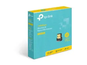 TP-LINK N150 WLAN Nano USB adapteris 802.11b/g/n USB 2.0 prievadas Programinė įranga-WPS