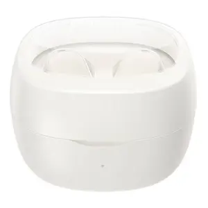 Belaidės ausinės "Baseus Bowie WM02 TWS", "Bluetooth 5.0" (baltos spalvos)