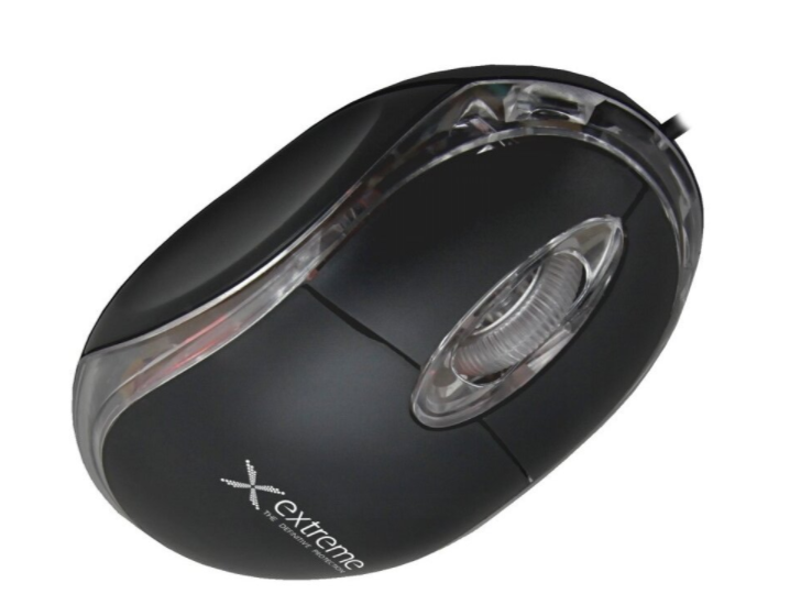 EXTREME XM102K CAMILLE 3D WIRED OPTICAL MOUSE USB BLACK